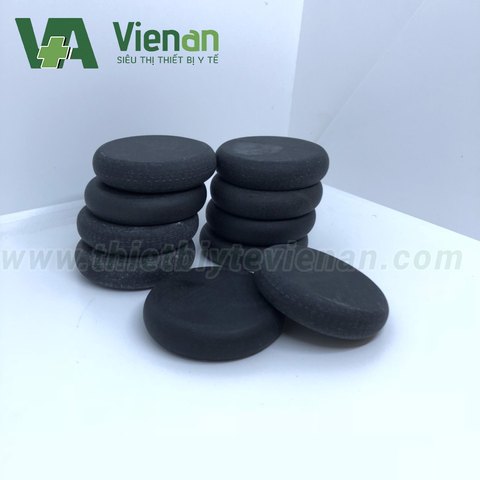 Đá massa nóng oval nhỏ 5x6x2cm