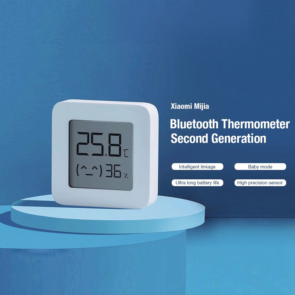 Nhiệt Kế Điện Tử Thông Minh # Xiaomi bluetooth wireless temperature and humidity sensor 2