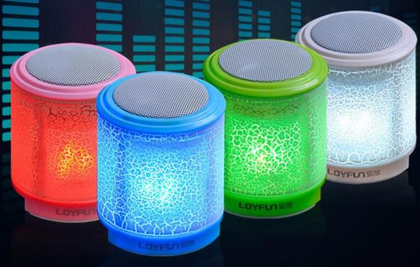 Loa vi tính Loyfun H2700 đèn Led – 2.0 Nguồn USB