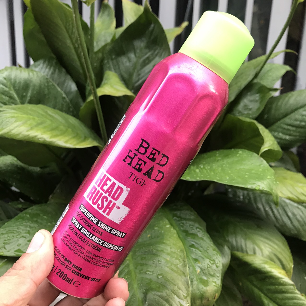 Xịt siêu bóng tóc HEAD RUSH BED HEAD TIGI 200ML ( hàng chính hãng )