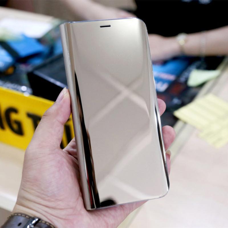 Bao da clear view galaxy S8 Nobox màu bạc