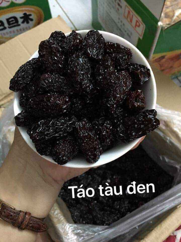 Táo tàu đen (gói 500g), táo đen đóng túi zip, lịch sự sang trọng, dùng ngâm, nấu chè, pha trà, ăn ngay rất ngọt và ngon thơm bổ dưỡng