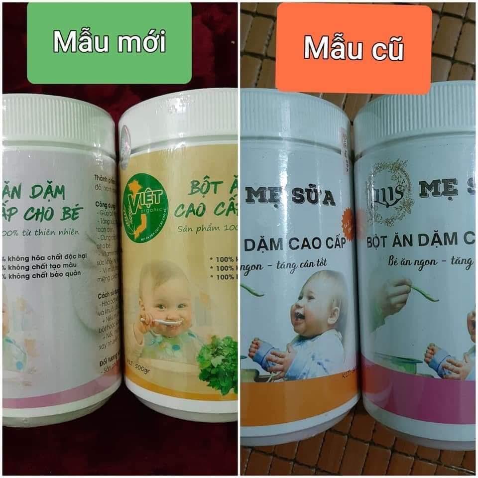 Bột ăn dặm dành cho trẻ CÓ RAU - mẫu mới nhất