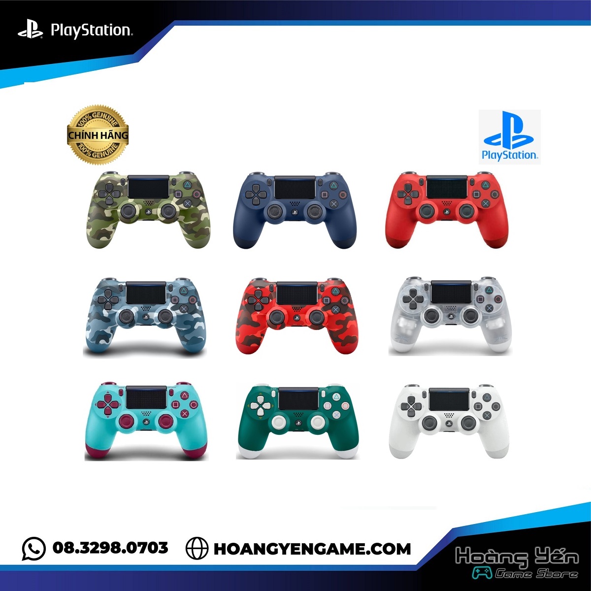 Tay PS4 Cũ Like New Chính Hãng SONY