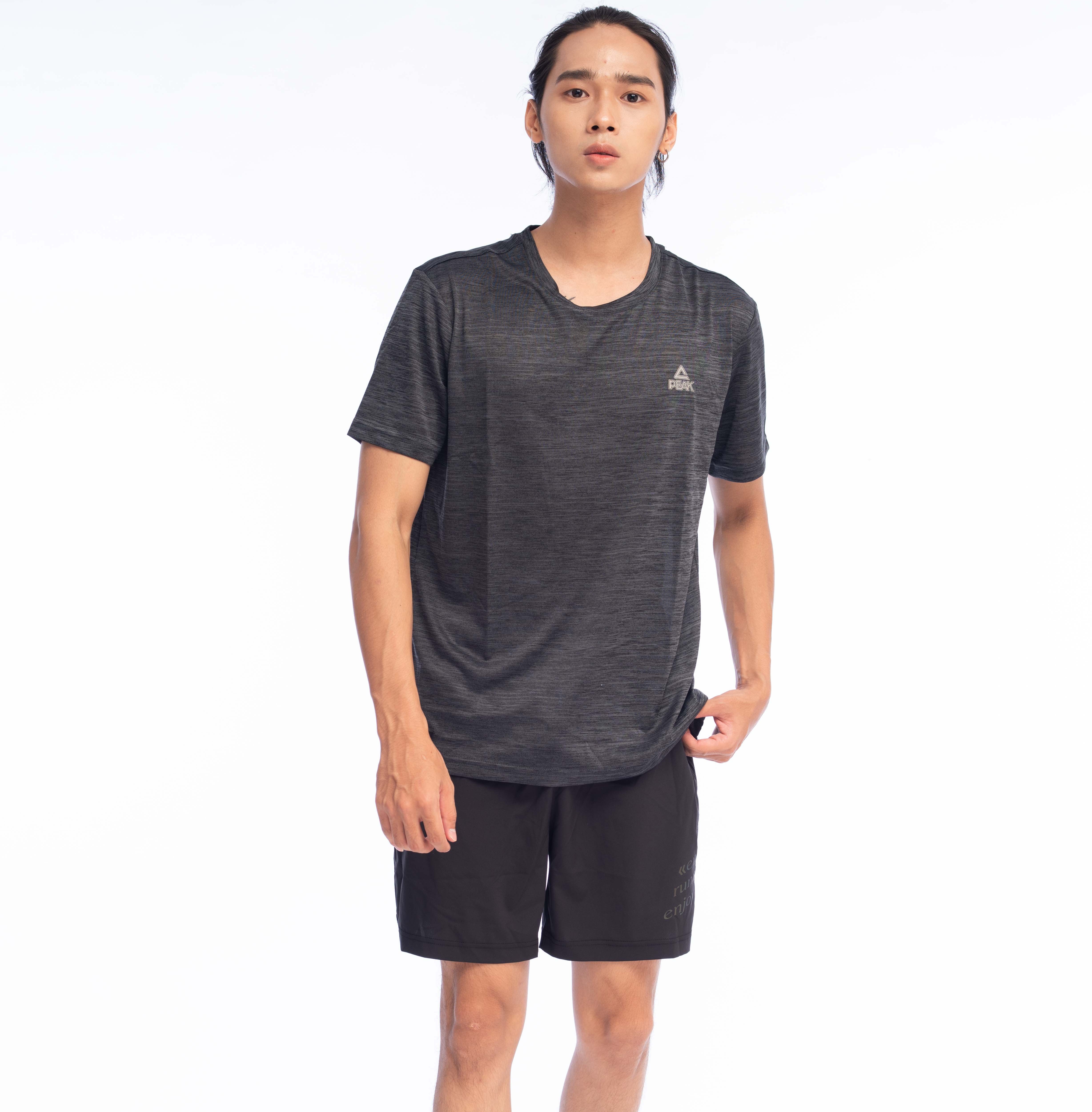 Áo Phông Cổ Tròn Nam PEAK FW612757