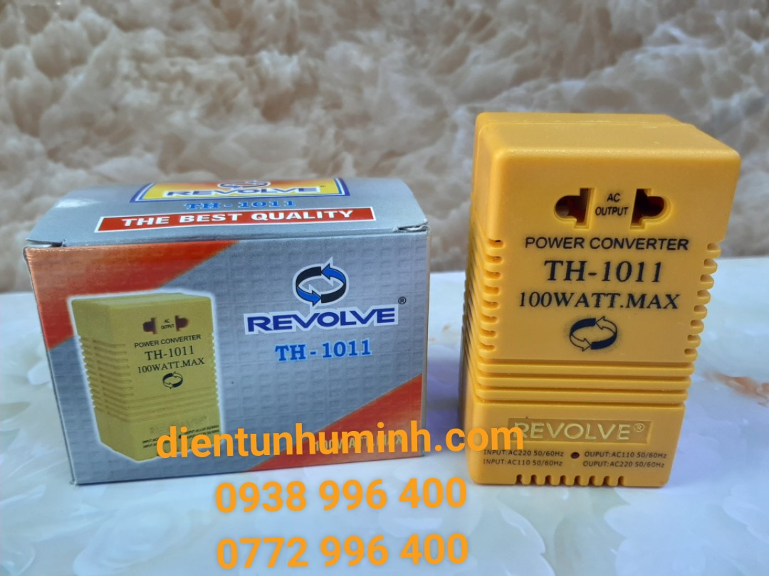 Biến điện từ 220V thành 110V hoặc từ 110V thành 220V 100W