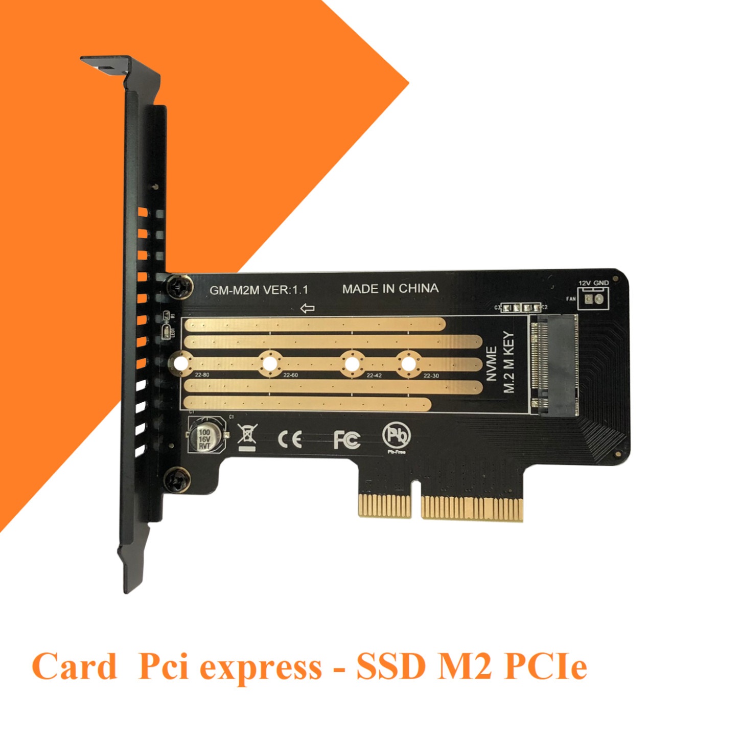 CARD GẮN Ổ CỨNG SSD M2 PCIE + M2 SATA CHUẨN PCI EXPRESS - CARD PCI EXPRESS  - SSD M2 PCIE + M2 SATA 