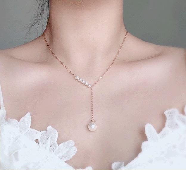 Vòng cổ Bell Mew phong cách quý cổ hạt tròn trang trí VC10