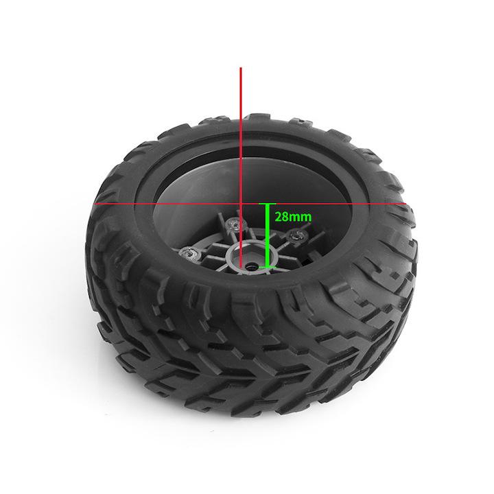2 Bánh xe RC 1:10 Dùng cho xe 1:10 1:12