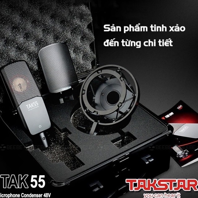 Mic Thu Âm Livestream Cao Cấp Chính Hãng Takstar TAK55 Bảo Hành 2 năm