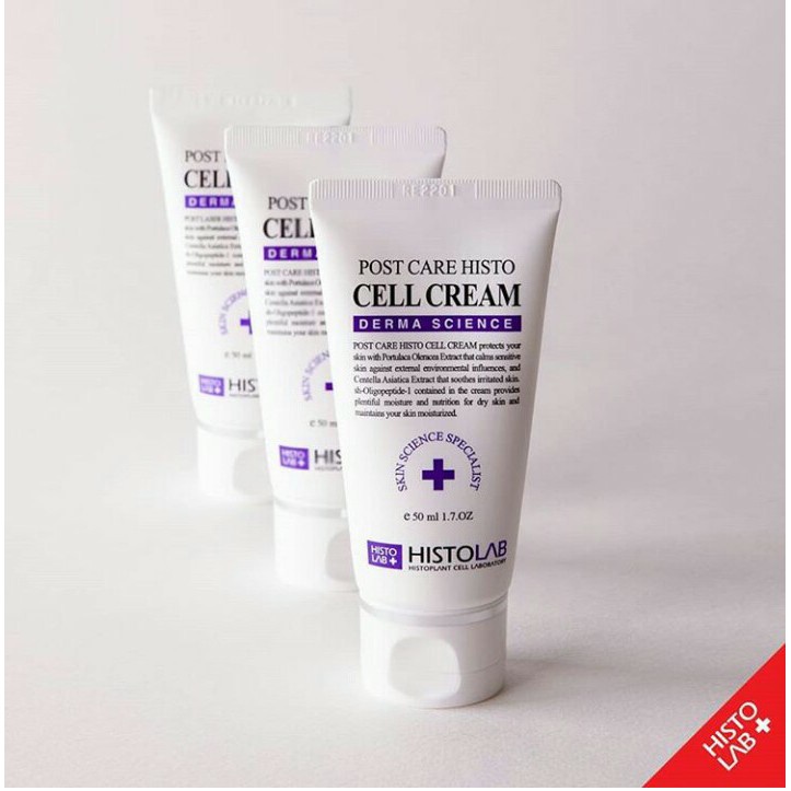 Kem dưỡng ẩm, tái tạo da Histolab Post Care Histo Cell Cream