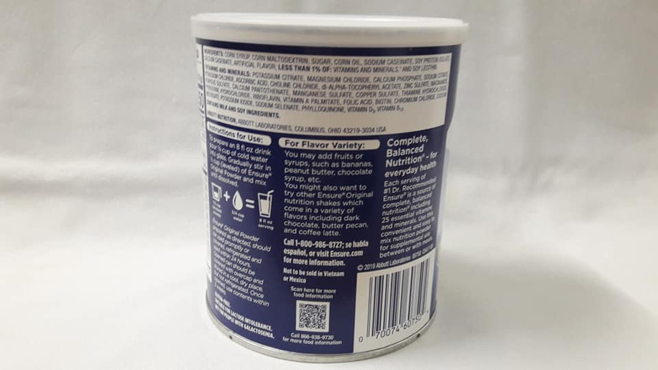 [HCM]Sữa Ensure Mỹ (400g)