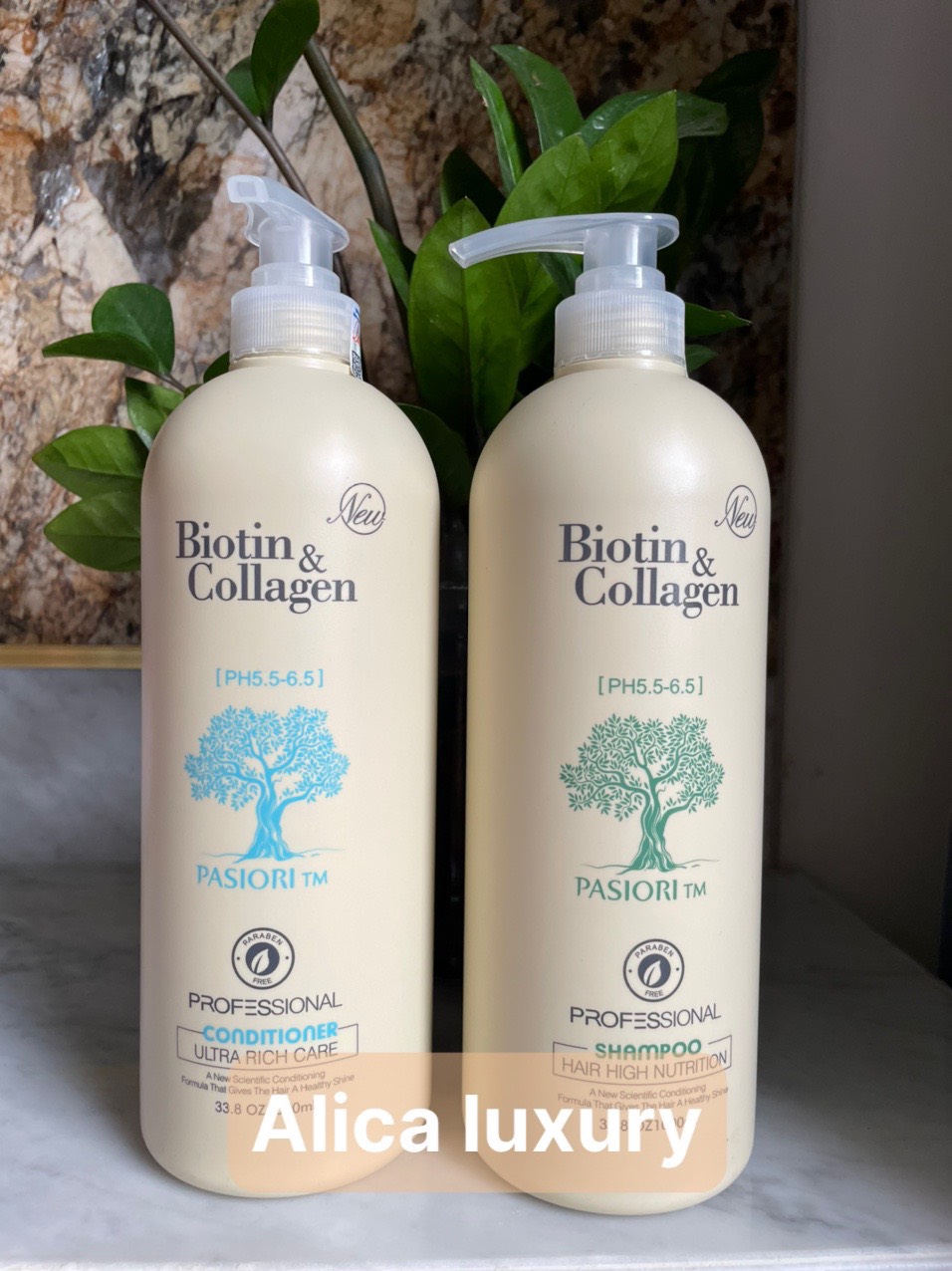 Dầu gội xả Biotin & Collagen