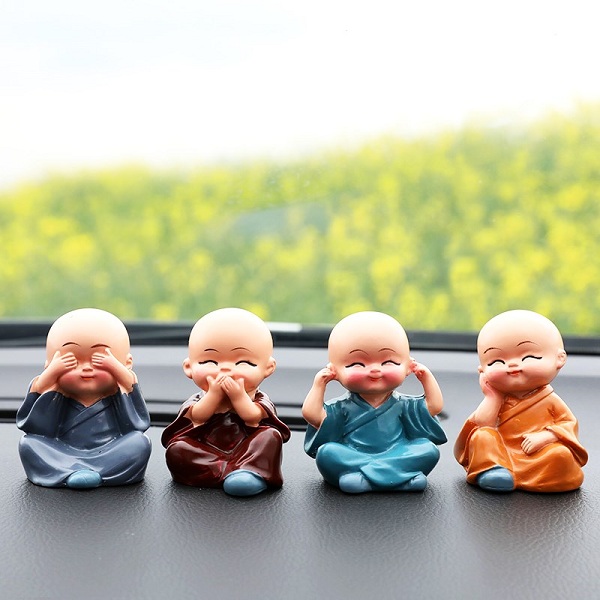 Bộ tượng chú tiểu 4 điều không