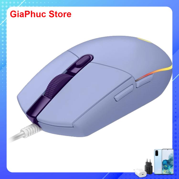 Chuột Gaming Logitech G203 Lightsync - Hàng chính hãng