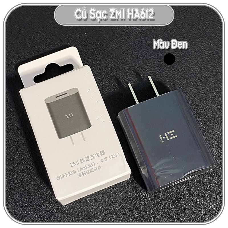 Củ sạc nhanh zmi ha612 18w
