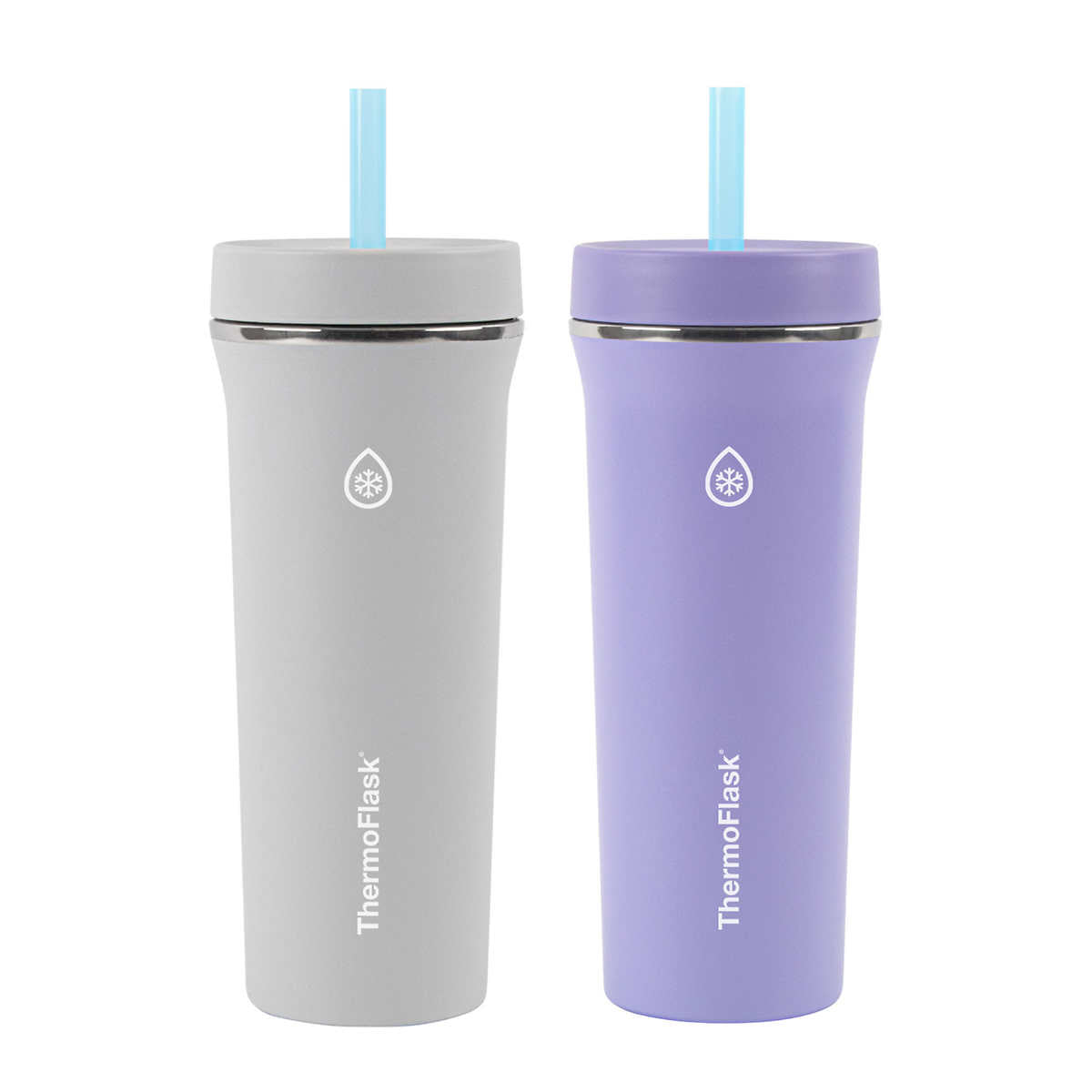 Ly giữ nhiệt kèm ống hút ThermoFlask [Mỹ]