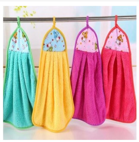 Combo 2 khăn lau tay cotton siêu thấm