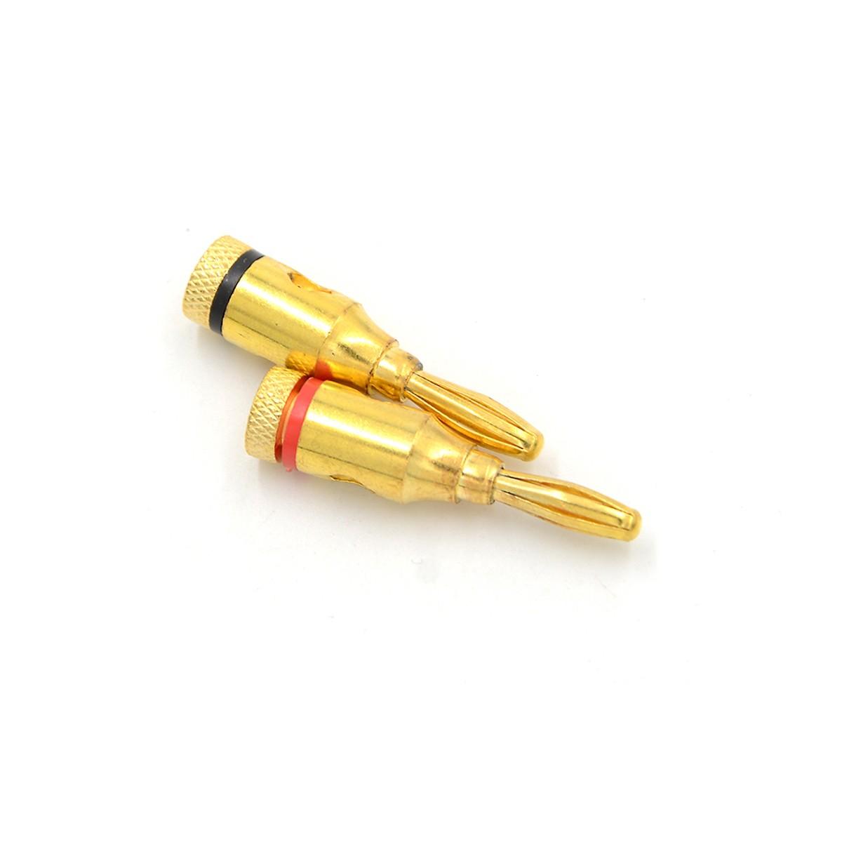 Bộ 04 Jack Loa Bắp Chuối Mạ Vàng Cao Cấp