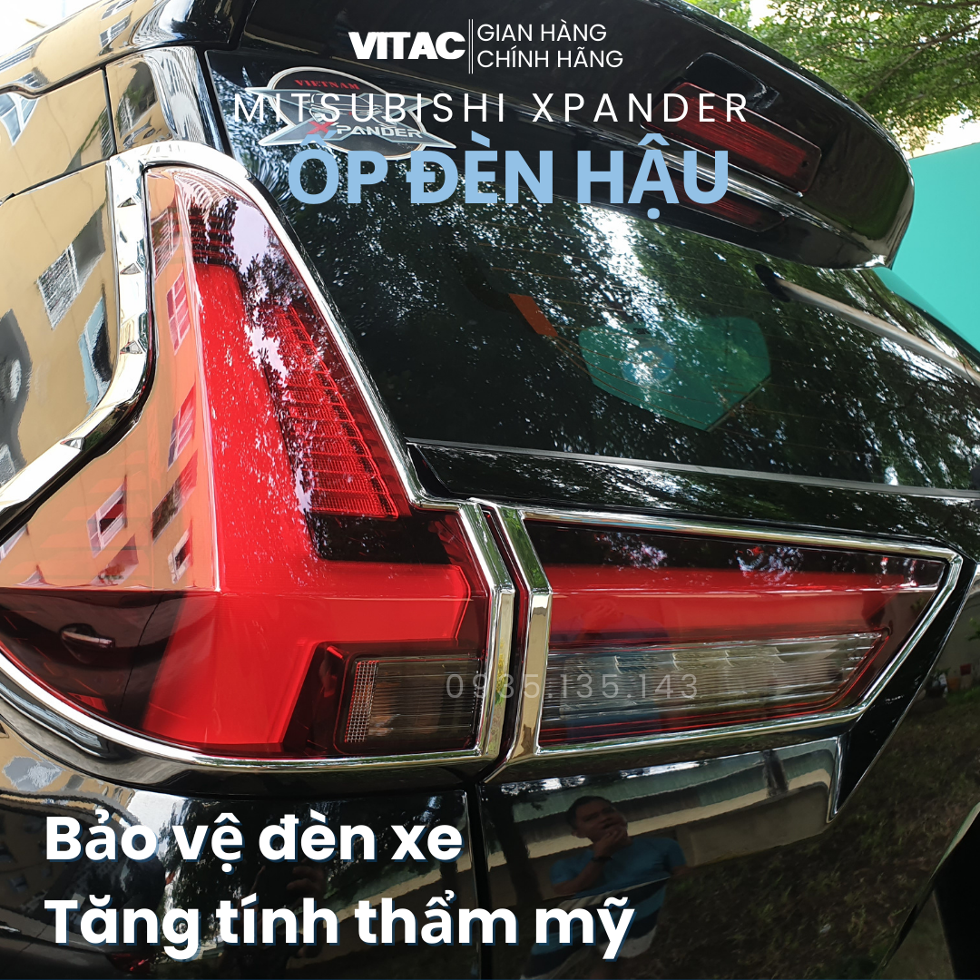 Ốp viền đèn trước sau Xpander 2019-2023