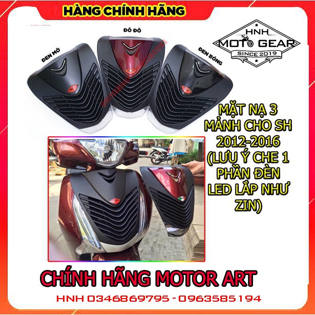 Mặt Nạ Cho SH 2012 - 2016 Kiểu 3 Mảnh