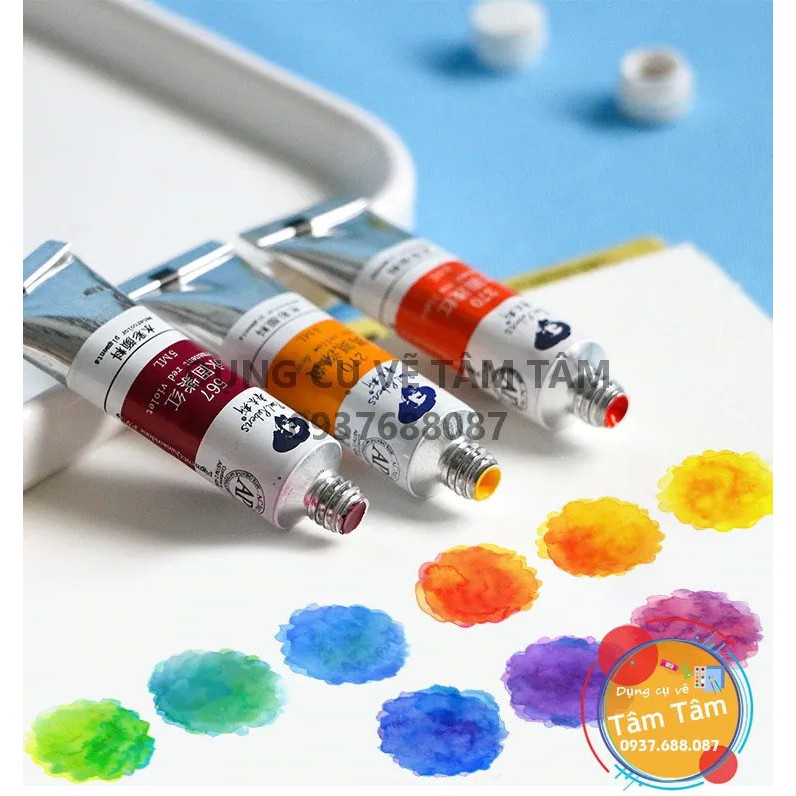 Màu Nước Paul Rubens Studen Grade Tuýp 5ml (phần 1)-Dụng cụ vẽ Tâm Tâm