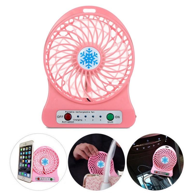 Quạt Sạc Để Bàn 3 Tốc Độ