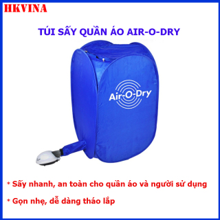 Hot Túi sấy quần áo AIr-O-Dry HKVINA 800W sấy nhanh an toàn gọn nhẹ dễ thumbnail