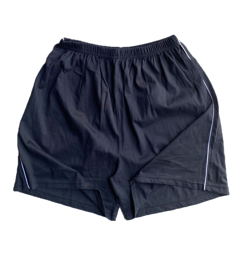 (QSM8) Quần Đùi Nam Thun Cotton - Quần Đùi Mặc Ngủ Nam Kẻ Sọc 2 Bên Basic Chất Cotton Mềm Mại, Thoáng Mát