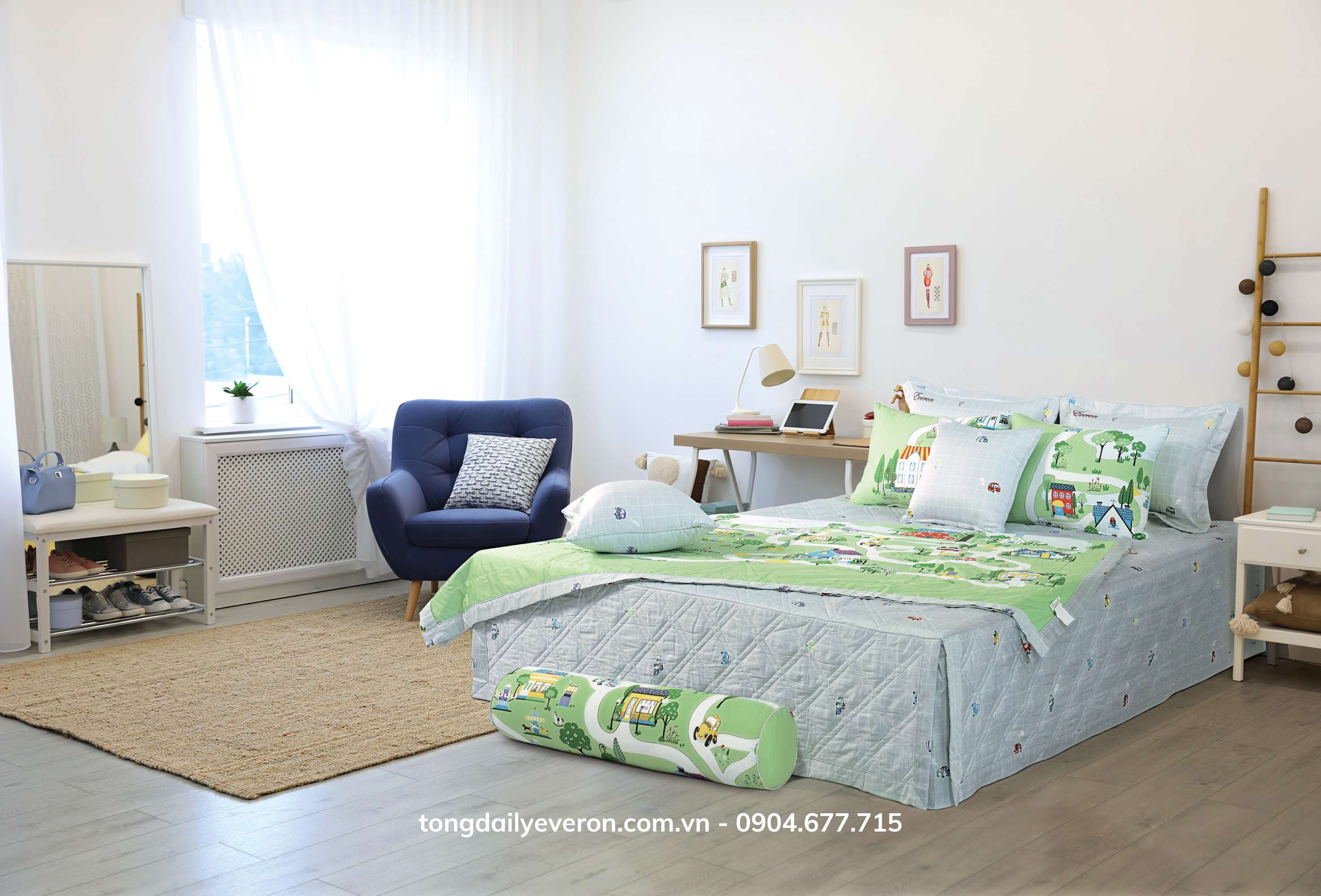 Vỏ gối ôm 80*100 epc 23048