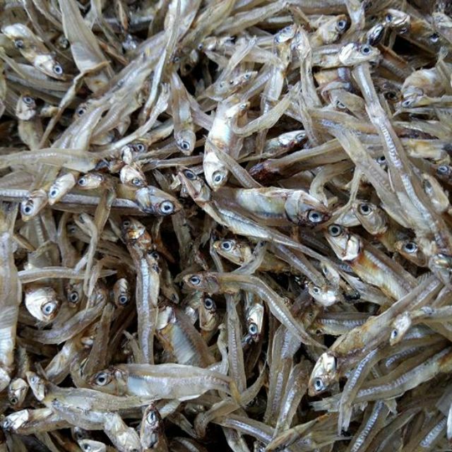 Khô cá cơm Kiên Giang 1kg (loại còn đầu)