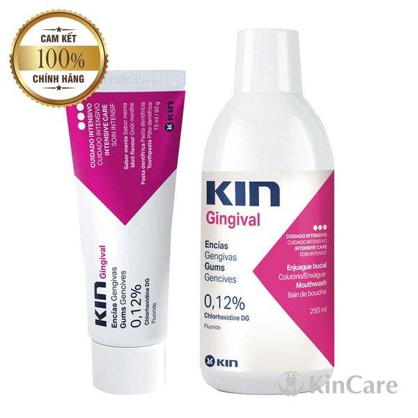 [HCM]Nước súc miệng  viêm nướu Kin Gingival 250ml