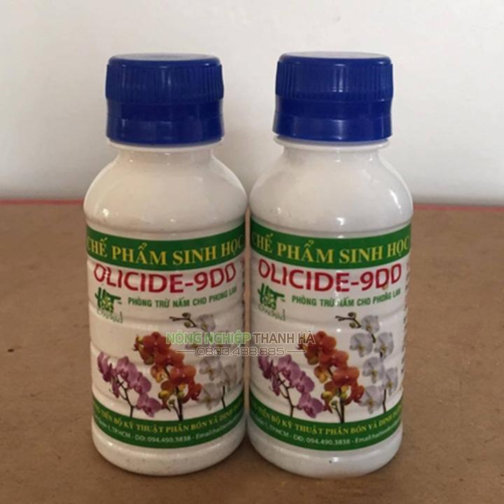 Chế phẩm sinh học trừ nấm bệnh cho lan Olicide 9DD