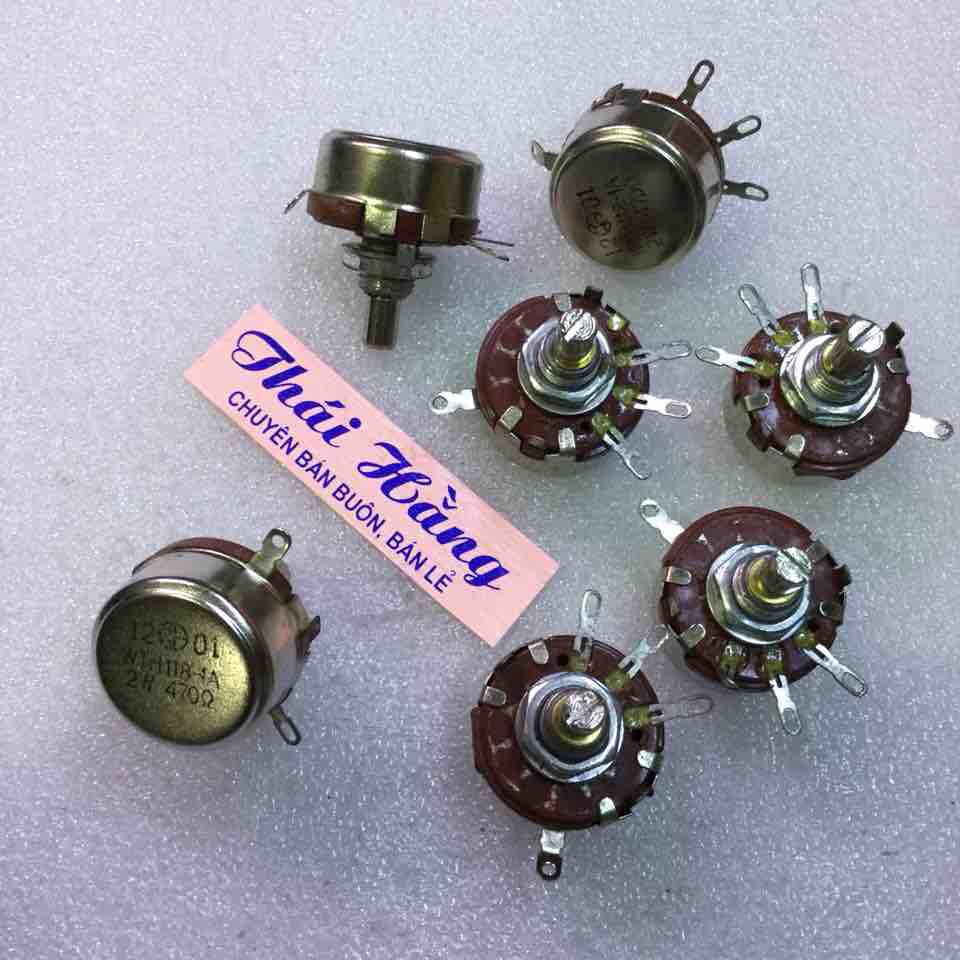 Volum chiết áp 2 W -10 k/22 k/47 k/100 k(5 chiếc )