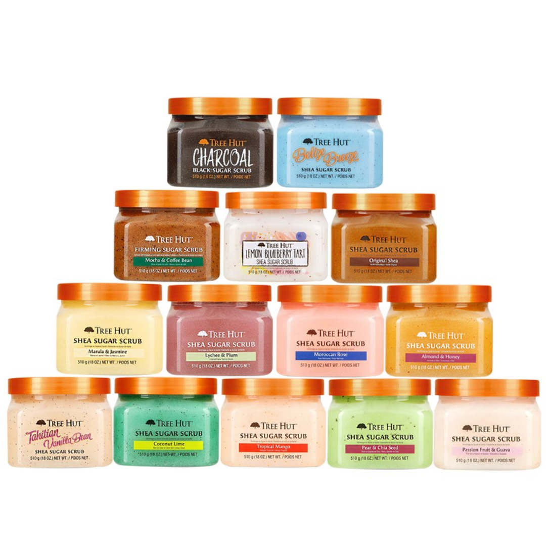 [HCM][Đủ Mùi-Đủ Size] Tẩy Tế Bào Da Toàn Thân Tree Hut Shea Sugar Scrub