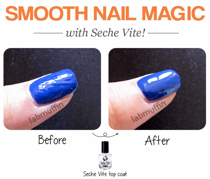 [SECHE] Nước phủ bóng nhanh khô: SECHE VITE TOP COAT