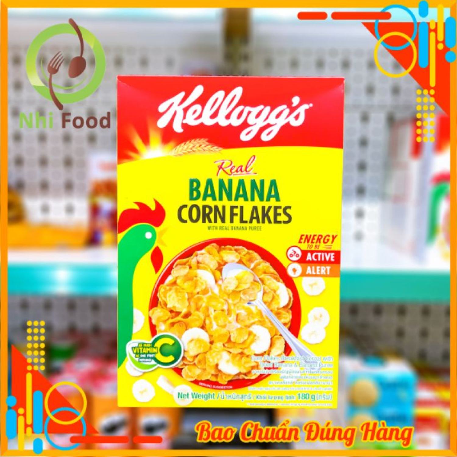 Ngũ Cốc Ăn Sáng Kellogg's Corn Flakes, Gồm 3 Vị