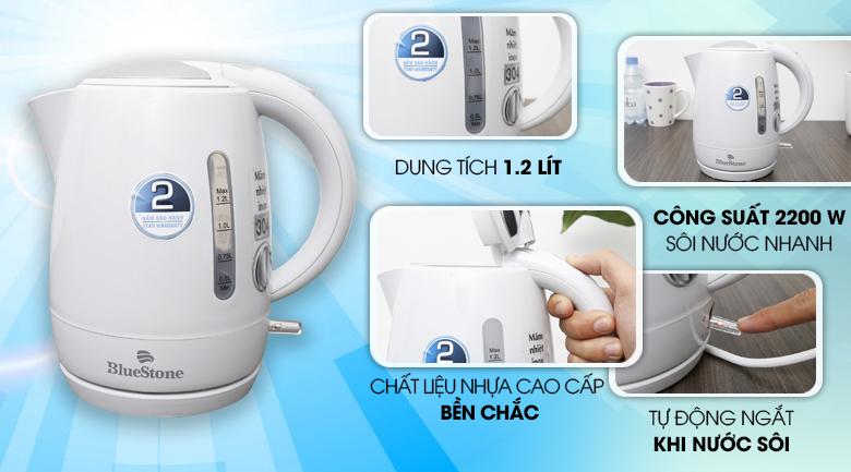 Bình siêu tốc Bluestone 1.2 lít KTB-3311