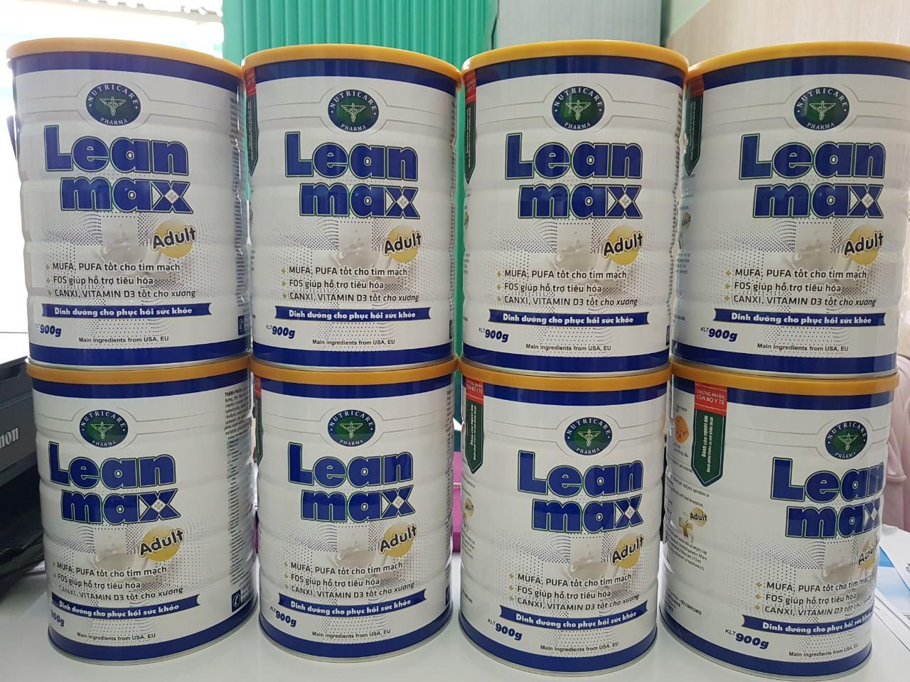 [HCM]SỮA LEAN MAX Adult 400g ( Dinh dưỡng bổ sung cho người thiếu hụt vi chất)
