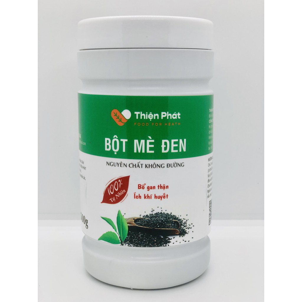 Bột Mè Đen Nguyên Chất - Mẫu Mới Thiện Phát|500G