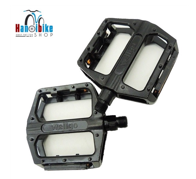 Pedal Wellgo K79 có thể gắn được Tráp cho xe đạp Fixed Gear