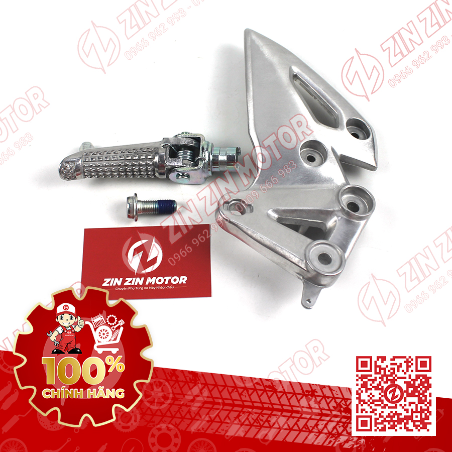 Bộ Gác Chân Trước Phải - GSX R150, GSX S150, Bandit 150 - 43501-23K10-000 - ZIN ZIN MOTOR