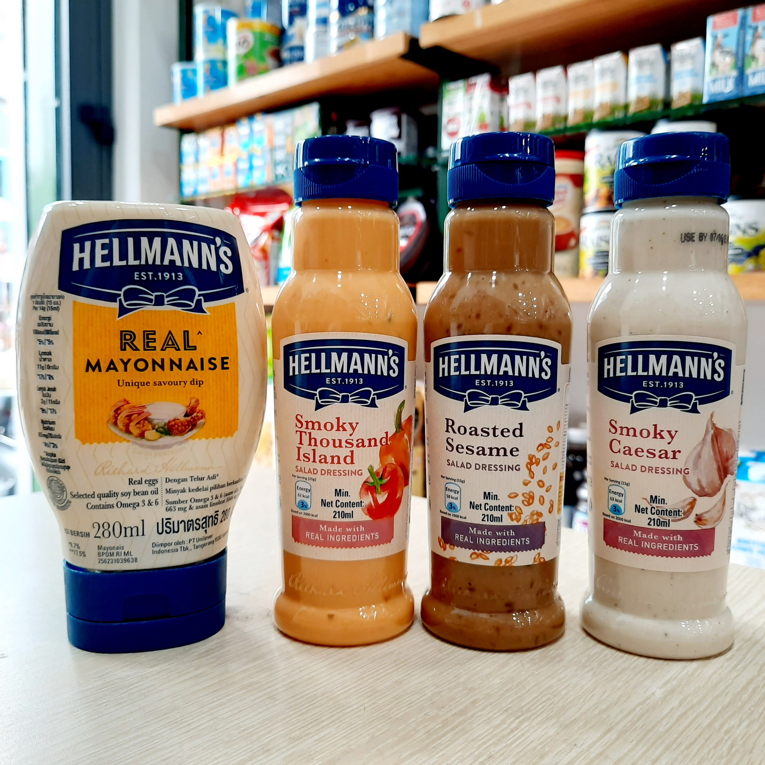 Date 07/25  Sốt Mayonnaise Hiệu HELLMANN’S - 280ml