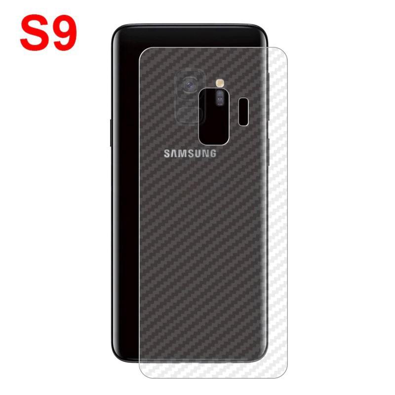 [HCM]Combo 2 decal vân carbon Samsung S9 S9 Plus và 2 miếng dán camera