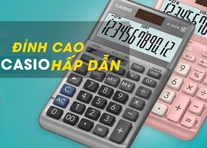 (1 Cái) Máy tính để bàn CASIO DF-120FM