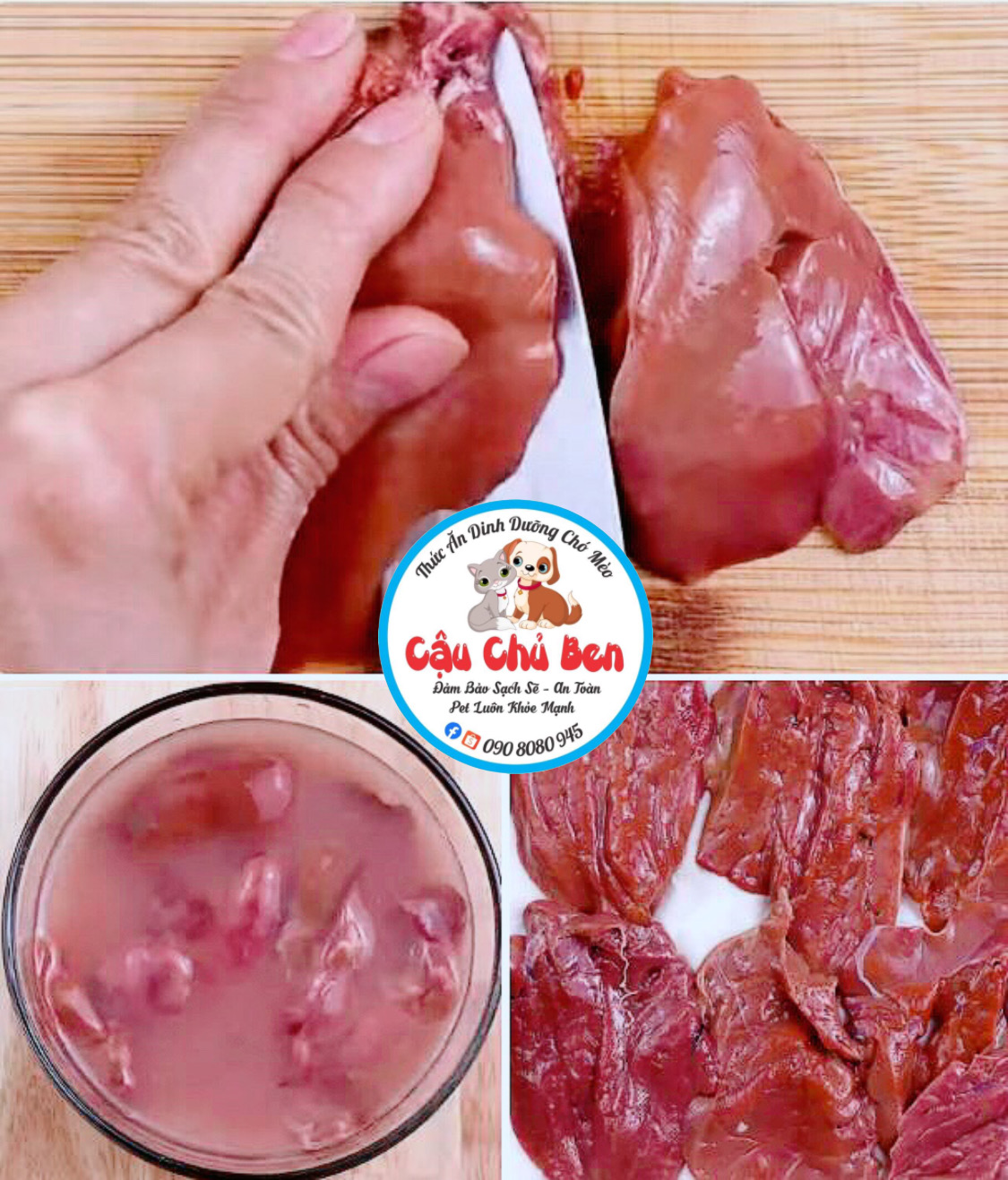 GAN GÀ XAY RAU CỦ - Chất béo và chất xơ
