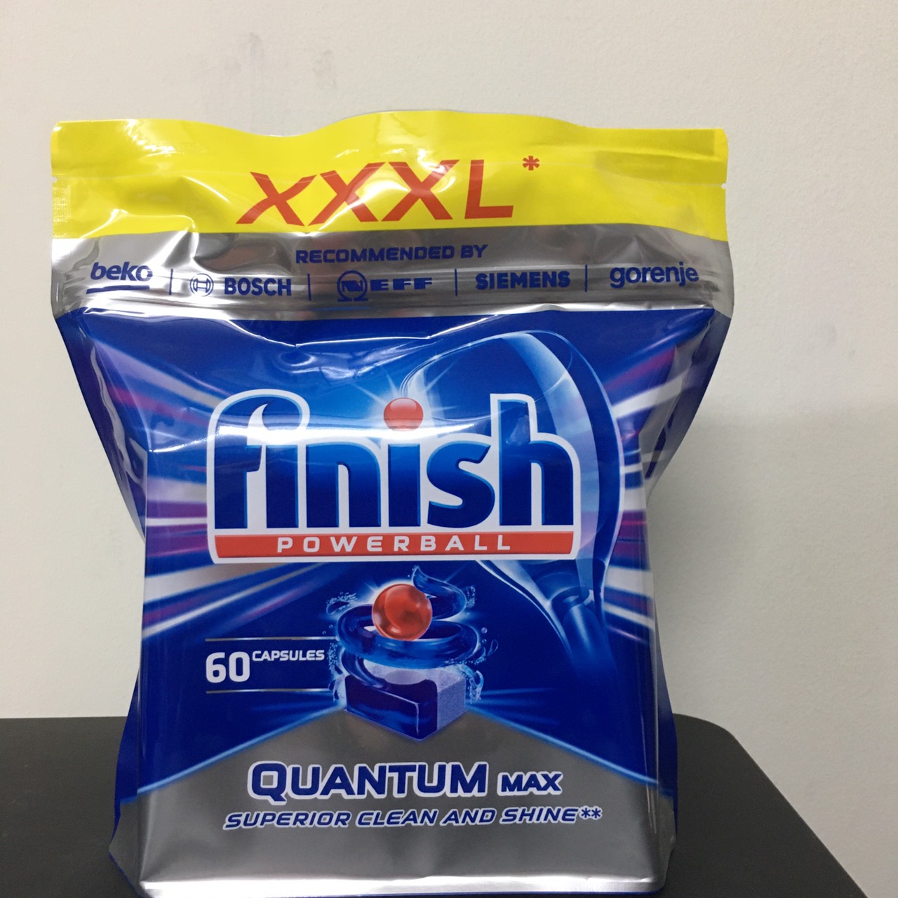 Viên rửa chén Finish Quantum 64 Viên , 60 viên