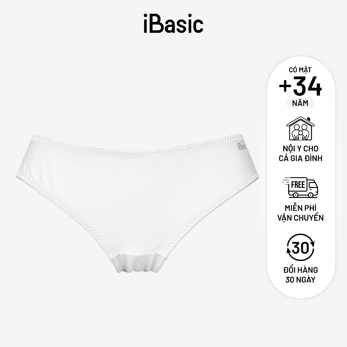 [MUA 8 TẶNG 2] Combo 10 quần lót nữ iBasic thun lạnh PANW130
