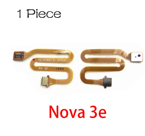 Home Button Fingerprint Touch Id Sensor Connector Flex Cable For Huawei Nova 3e 3i