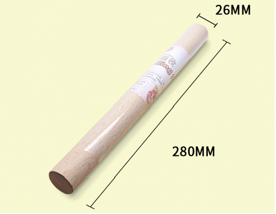 Cán bột gỗ 28cm